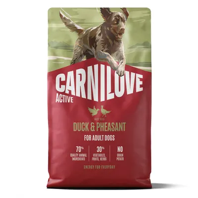 Carnilove Active Dog Dry Duck & Pheasant Adult All Breeds 4 kg