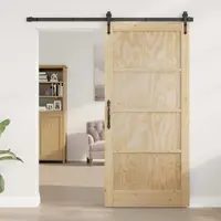 vidaXL Ușă de interior 93 x 202 cm placaj natural