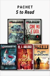 Pachet 5 to Read. Bocitoarea/Cine nu e gata.../Priveghiul/În flăcări/Plan de evadare