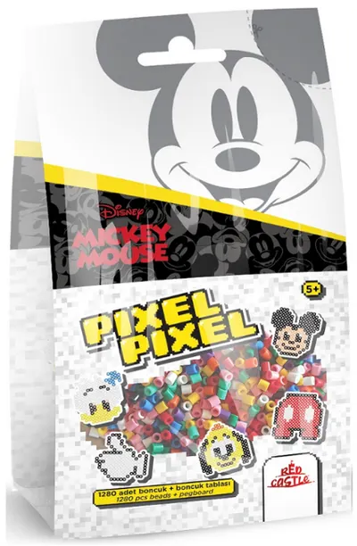 Mini mozaic Red Castle - Mickey Mouse, 1280 buc. margele