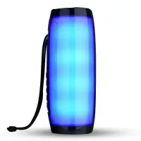Boxa portabila cu lumini RGB, Bluetooth, Sunet surround 360, 1200mah, Waterproof - Default Title