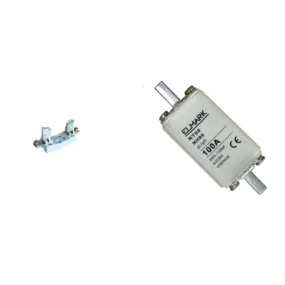 Pachet Performanta & Siguranta: Soclu Plastic SIST NT 00 (50-160A) + Siguranta Fuzibila NT 00 100A