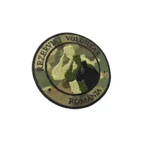 Patch Rezervist Voluntar - Combat Camuflaj - Default Title