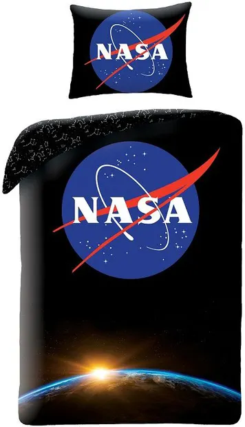 Set lenjerie de pat pentru copii Halantex - NASA, Horizon