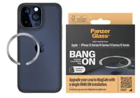 Inel PanzerGlass - Bang On MagSafe, iPhone 12/13/14/15, gri
