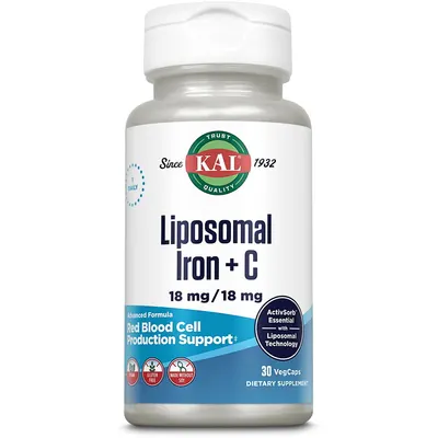 Liposomal Iron + C 30cps vegetale