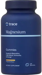 Trace Minerals Magnesium, mandarină, 120 tablete masticabile