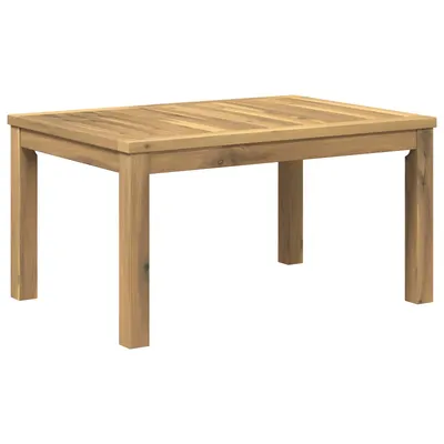 vidaXL Masă de cafea Alb 50 x 68,5 x 36 cm Lemn Solid de Acacia