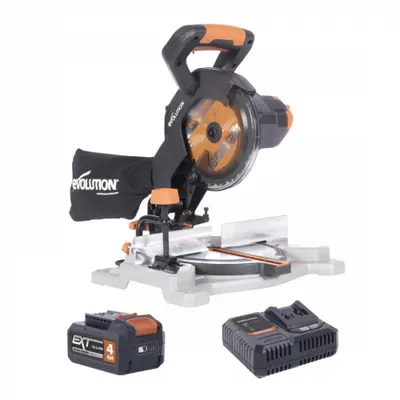 Fierastrau circular de masa multifunctional cu acumulator R185CMS-Li Evolution 088-0001B, 18 V, O185 mm