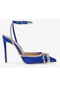 Pantofi stiletto cu strasuri Vibrantly -