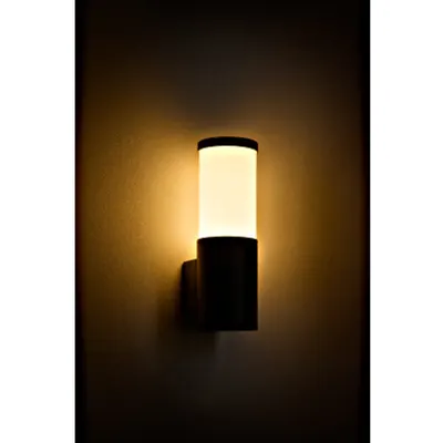 Eta LED Up 12,5W 500lm 3000K ECG IP54 antracit
