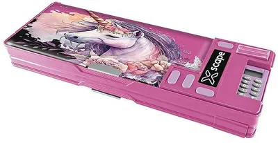Penar retro Graffiti Xscape - Unicorn, cu calculator