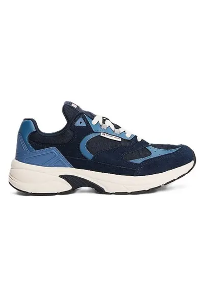 Pantofi sport pentru Lifestyle - THE CONEY SUEDE - EM0EM01501-C1G - Albastru - Albastru