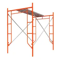 Schela circulabila din otel H2000*L1800*W1219 mm cu 2 seturi de diagonale și o platformă