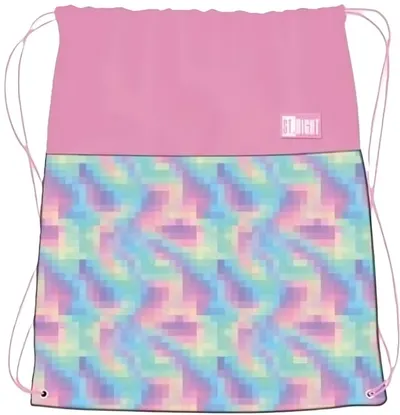 Geantă de sport St. Right Pastel - Pixels, cu siret
