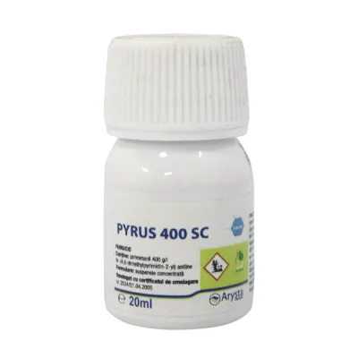 Pyrus 400SC 20 ml, fungicid de contact, Arysta LifeScience, Putregai Cenusiu (vita de vie, tomate, floarea soarelui), Rapan (par) - Default Title