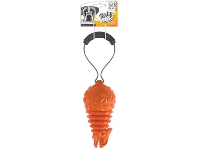 jucarie pentru caini cu dispenser de recomense DROGO M-PETS, rosu, 18 x 8.5 x 8.5 cm