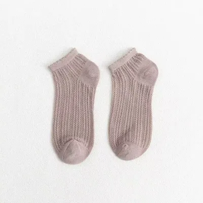 Sosete pentru dama, SS243, Bej, marime universala (35-39)