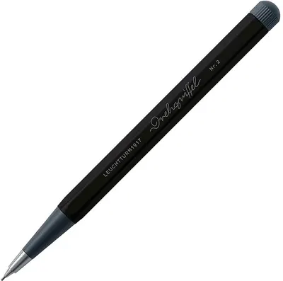 Creion mecanic Leuchtturm1917 Drehgriffel - Black