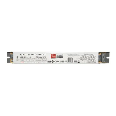 Balast electronic pentru corp de iluminat cu tub fluorescent T8 4×18W