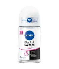 Deodorant roll-on pentru femei Black & White, 50ml, Nivea