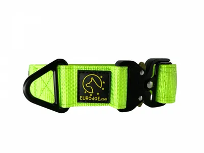 Zgarda tactica EuroJoe 2XL, verde neon, reglabila
