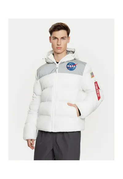 Geaca barbati - 304544071 - Nylon - Alb - Alb