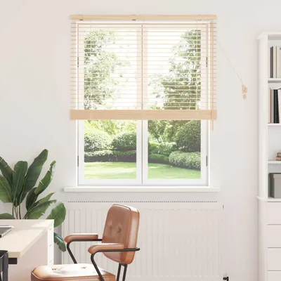 vidaXL Jaluzea venetiană Aspect Stejar 110 x 160 cm 35 mm