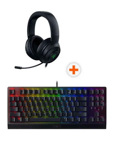 Kit Razer - BlackWidow V3 TKL + Kraken V3 X USB