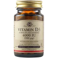 Vitamina D3 4000UI, 60 capsule, Solgar