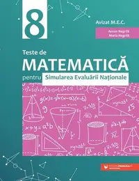 Teste de matematică pentru Simularea Evaluării Naţionale la clasa a VIII-a (60 de teste) - Paperback brosat