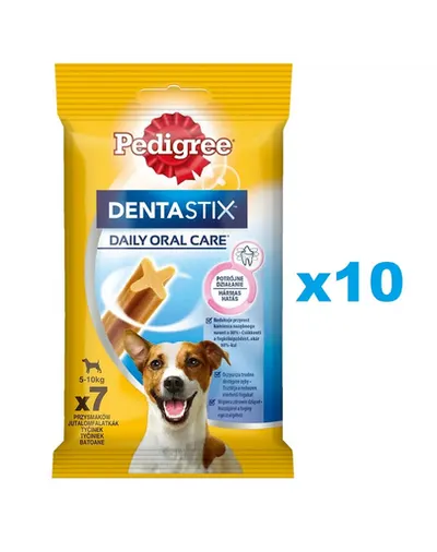 PEDIGREE DentaStix pentru caini talie mica batoane dentare 70 buc (10x110 g)