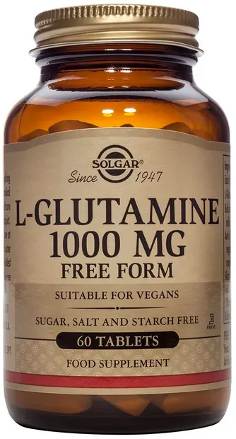 L-Glutamine, 1000 mg, 60 tablete, Solgar