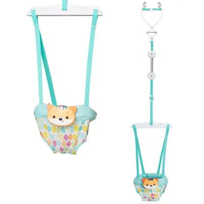 Leagan de interior cu lumini si sunete, Infantino, Jumper 2in1, Fox