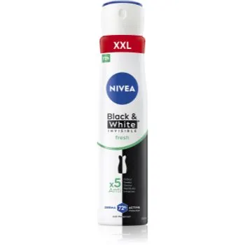 NIVEA Invisible Black & White Fresh spray anti-perspirant pentru femei