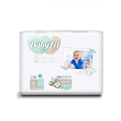 Scutece bebelusi nr. 4 Maxi x 30 buc Baby Fit Eco