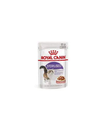Royal Canin Sterilised Adult hrana umeda in sos pisica sterilizata, 12 x 85 g