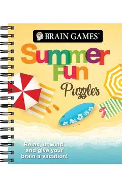 Brain Games - Summer Fun Puzzles: Relax, Unwind, and Give Your Brain a Vacation