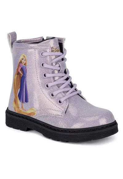 Ghete copii - violet - material sintetic - cu fermoar