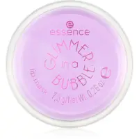 essence GLIMMER IN A BUBBLE mască hidratantă pentru buze cu particule stralucitoare culoare 01 Kiss In A Bubble 7.5 g