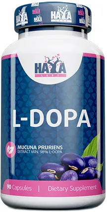 L-Dopa Mucuna Pruriens Extract, 90 capsule, Haya Labs