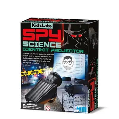Kit STEM - Proiector identitati - Trusa Spionului - KidzLabs