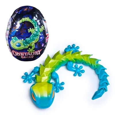 Figurină de acțiune Spin Master CrystaLynx - Gecko, 23 cm, sortiment