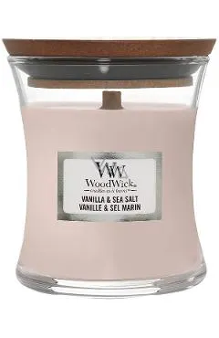 Lumanare parfumata Woodwick: Vanilla Sea Salt 85g