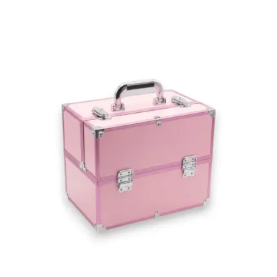 Geanta Mare Cosmetice cu Organizator, Model Extensibil - Matte Edition