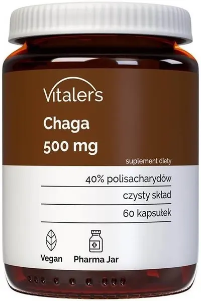 Vitaler's Chaga, 500 mg, 60 capsule