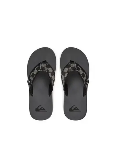 Papuci flip-flop barbati AQYL100047 - Textil - Negru/Gri - Negru/Gri