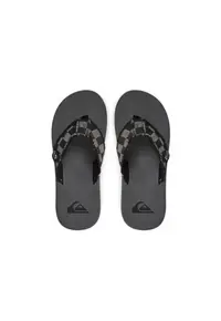 Papuci flip-flop barbati AQYL100047 - Textil - Negru/Gri - Negru/Gri