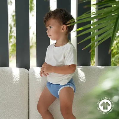 Set de 3 chilotei de antrenament la olita My Little Training Pants 18-24 luni Blue Pastel