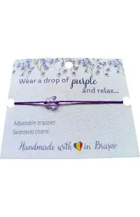 Bratara: Fluture. Swarovski